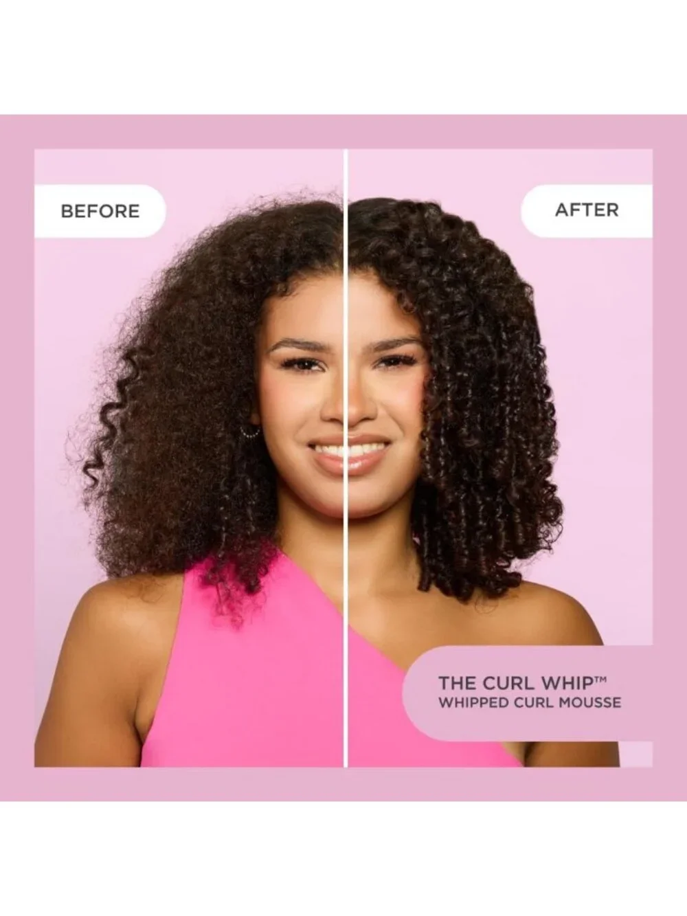 Whipped Curl Defining Mousse - Aloe Vera & Vitamin E - Vegan, Sulfate-Free